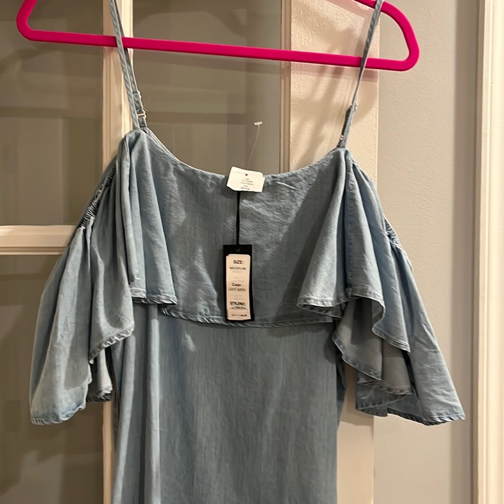 Denim dress